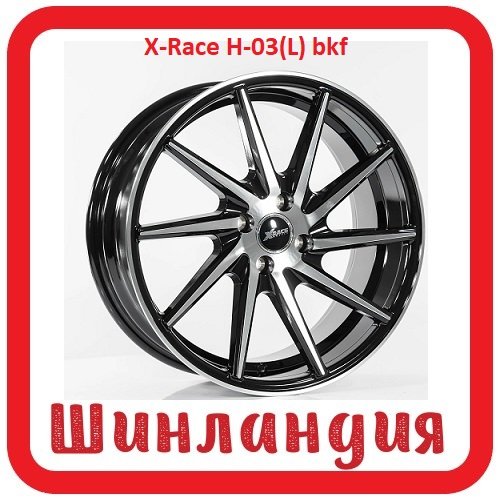 X-Race H-03(L) bkf 7x15/4x100 D54.1 ET30  
