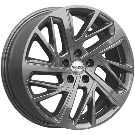 СКАДРеплика KL-372 графит 7x17/5x110 D63.35 ET46  