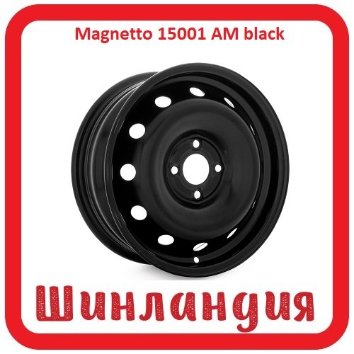 Magnetto 15001 AM black 6x15/4x100 D60.1 ET50  