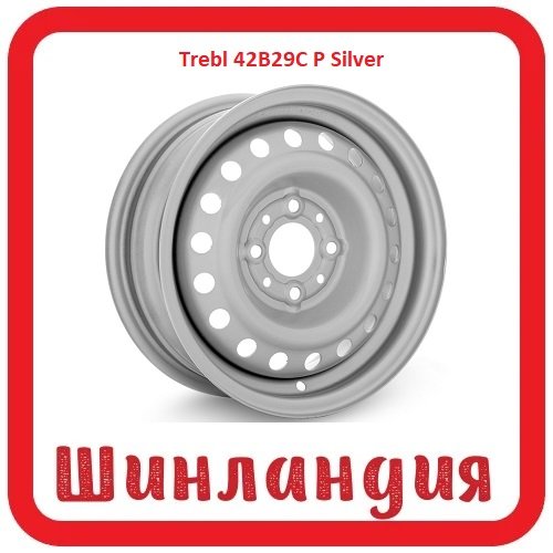 Trebl 42B29С P Silver 5x13/4x98 D60.1 ET29  