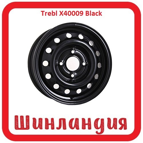 Trebl X40009 Black 6.5x16/5x114.3 D67.1 ET41  