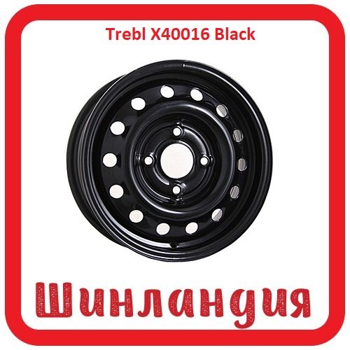 Trebl X40016 Black 7x17/5x114.3 D67.1 ET38  