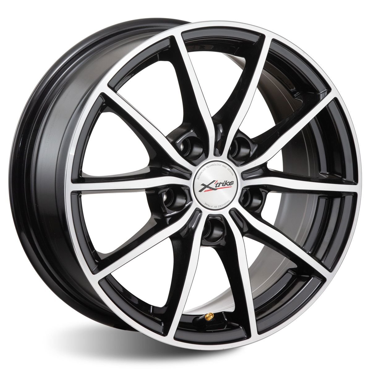 Xtrike X-111М BK/FP 6.5x15/5x108 D63.35 ET43  