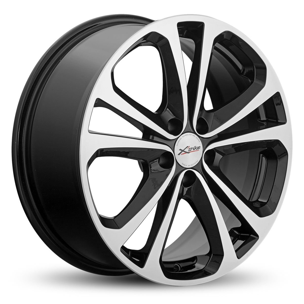 Xtrike X-113 BK/FP 7x17/5x110 D65.1 ET39  