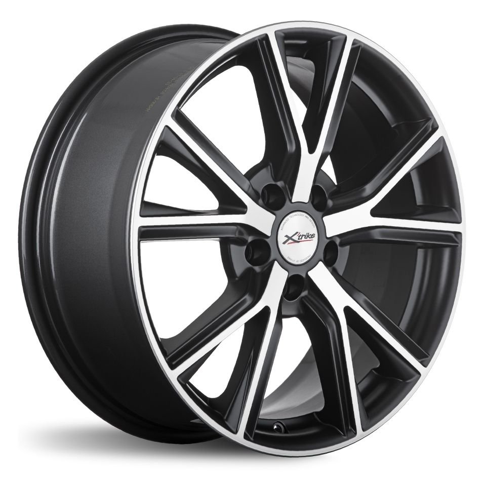 Xtrike X-122 BKM/FP 7.5x18/5x114.3 D67.1 ET45  