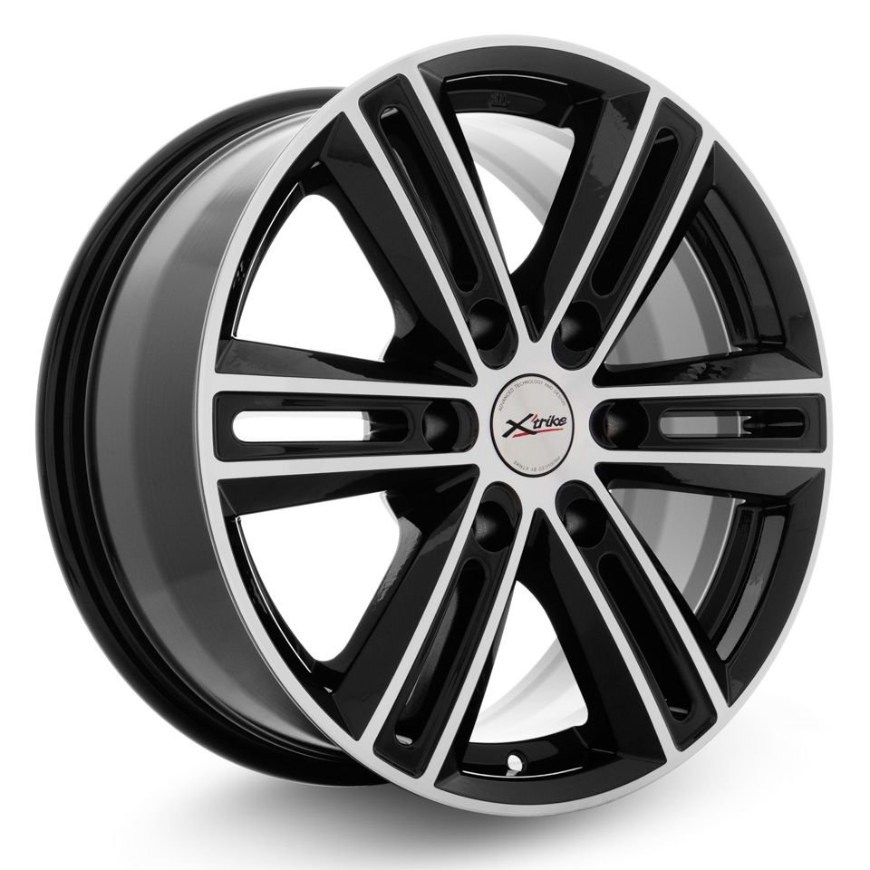 Xtrike X-124 BK/FP 7.5x17/6x139.7 D100.1 ET25  