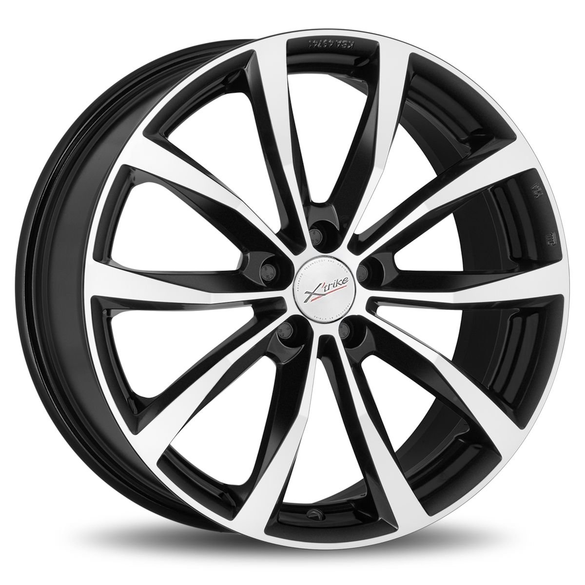 Xtrike X-138 BK/FP 7x18/5x114.3 D67.1 ET38  
