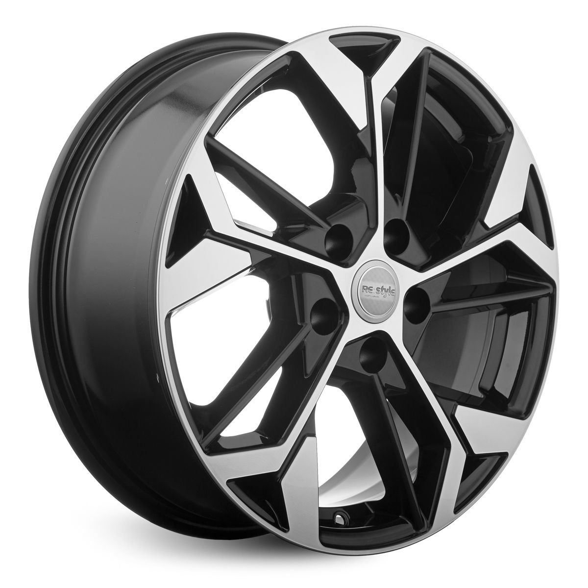 КиК КС1062 алмаз чёрный 6.5x17/5x114.3 D60.1 ET45  