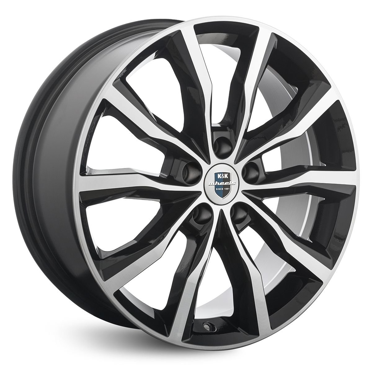 КиК Портер (КС906) Алмаз черный 7.5x18/5x108 D60.1 ET47  
