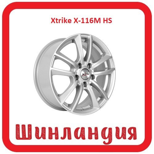 Xtrike X-116М HS 6.5x16/5x105 D56.6 ET38  