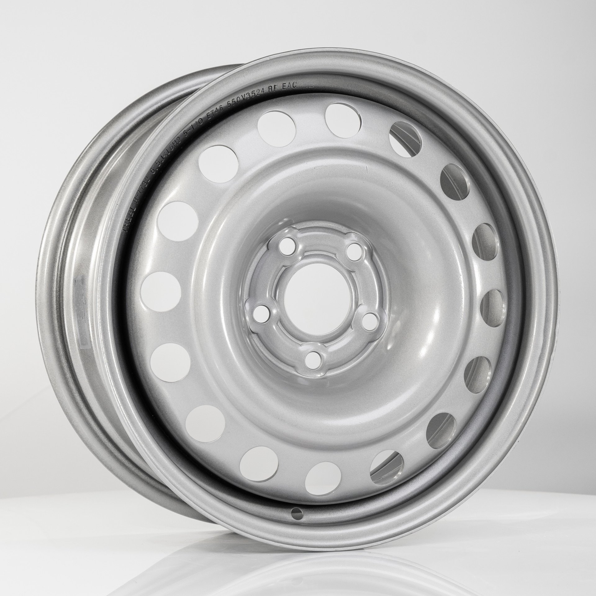 Trebl R-1732 silver 6.5x16/5x110 D63.3 ET46  