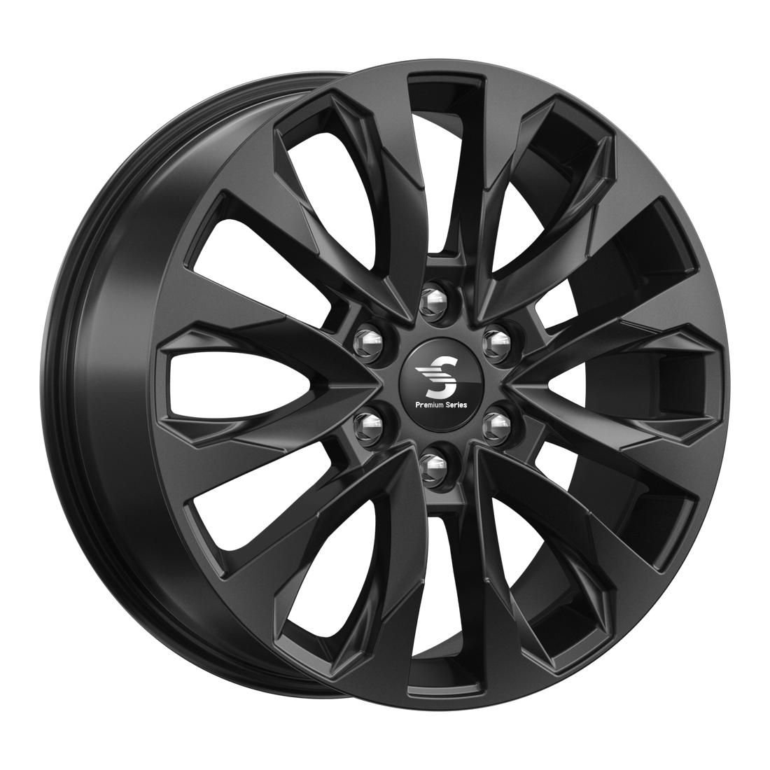 СКАД Premium КР007 (20_Haval H9) Fury black 8x20/6x139.7 D75.1 ET42  