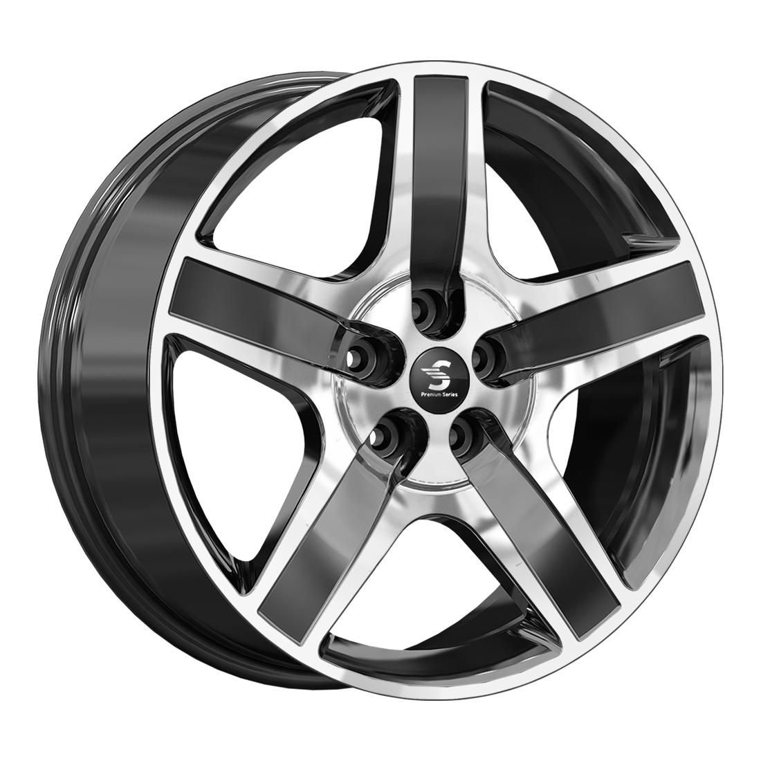 СКАД Premium КР008 (20_ Evoque) Diamond Black Gris 8.5x20/5x108 D63.35 ET40  