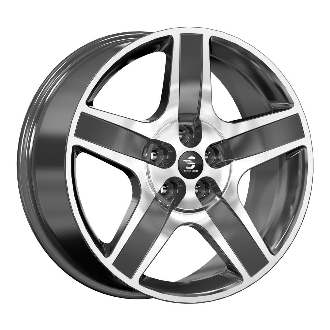 СКАД Premium КР008 (20_Jetour X90 Plus) Diamond gloss graphite 8.5x20/5x108 D60.1 ET43  