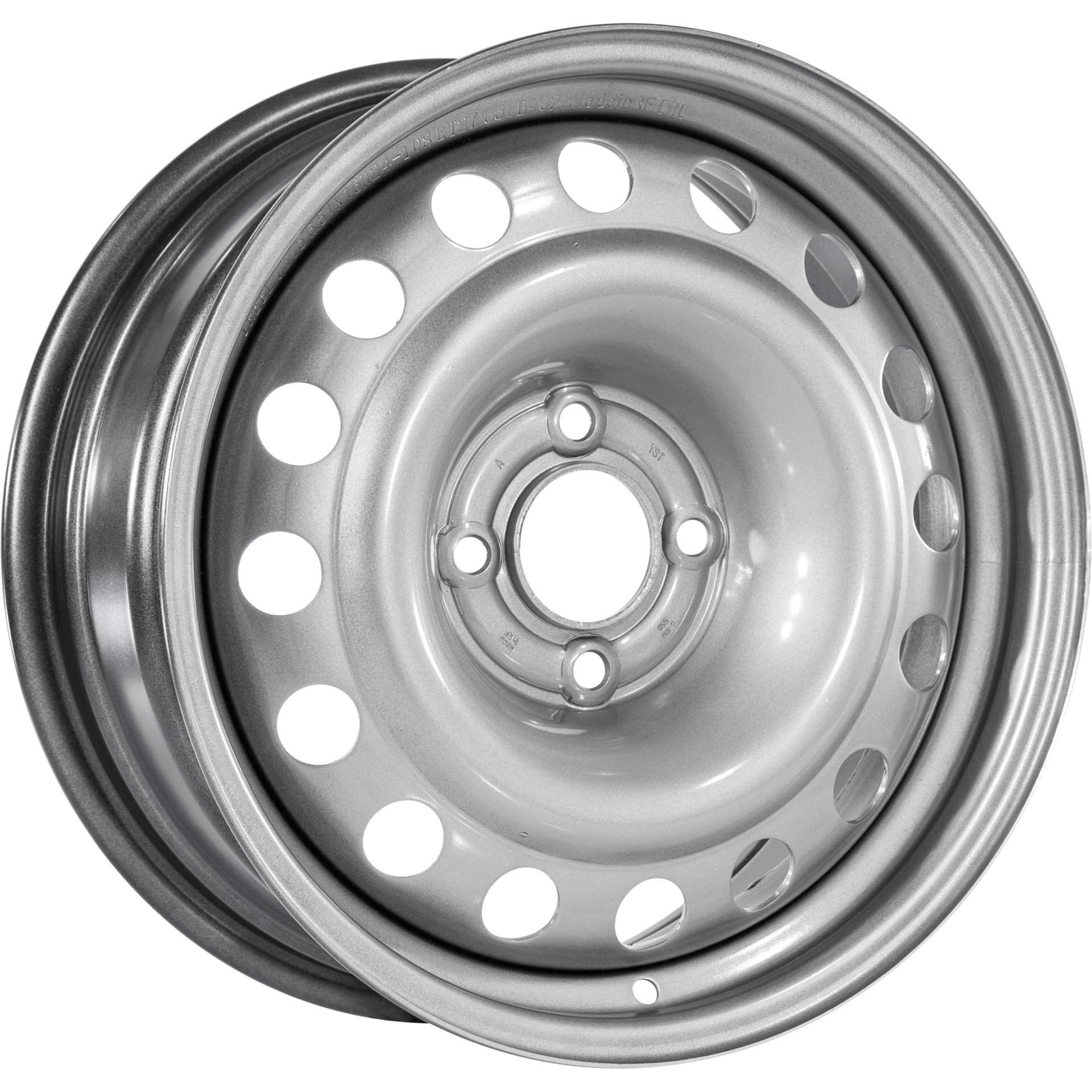 Trebl 9783T silver 7x16/4x108 D65.1 ET32  