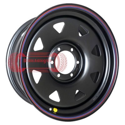 Off-Road Wheels Тойота Ниссан (треуг. мелкий) Черный 8x18/6x139.7 D110 ET15  