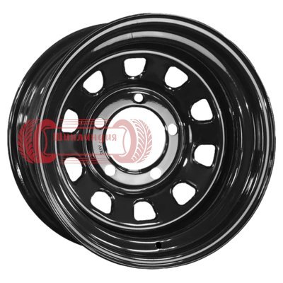 ZEPP 4х4 Jeep Semicircle Gloss Black 8x16/5x127 D75 ET0  