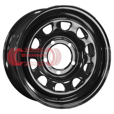 ZEPP 4х4 Land Rover Semicircle Gloss Black 8x16/5x165.1 D125 ET-10  