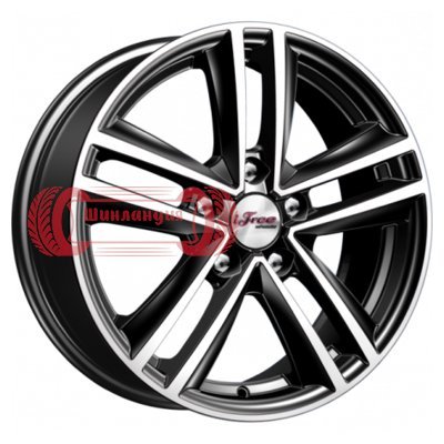 iFree Катар (КС885) Блэк Джек 6.5x16/5x108 D63.35 ET50  