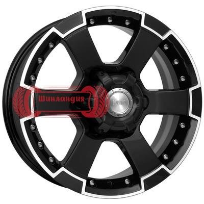 K&K M56 (КС593) Алмаз черный 7x16/6x139.7 D92.5 ET38  