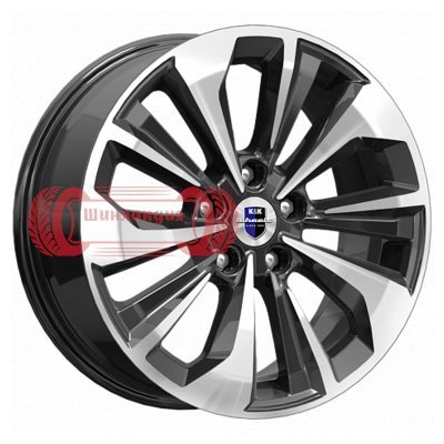 K&K Авиор (КС936) Алмаз черный 7x17/5x114.3 D66.6 ET37  