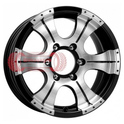 K&K Байконур (КС473) Алмаз черный 7x15/5x139.7 D108.5 ET-5  