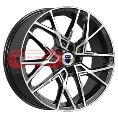 K&K Вудроф (КС1044) Алмаз черный 7x18/5x108 D60.1 ET52  