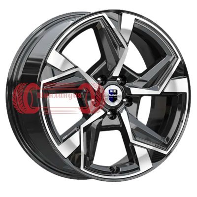 K&K Кайан (КС1012) Алмаз черный 7.5x18/5x110 D65.1 ET37  