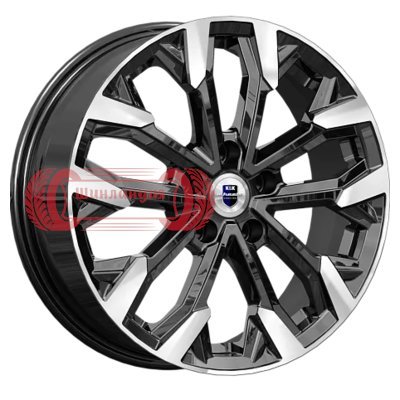 K&K Морейн (КС1046) Алмаз черный 6.5x17/5x108 D60.1 ET33  