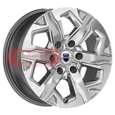 K&K Тейт (КС1050) Дарк платинум 7.5x17/6x139.7 D106.1 ET25  