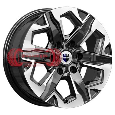 K&K Тейт (КС1050) Алмаз черный 7.5x17/6x114.3 D67.1 ET39  