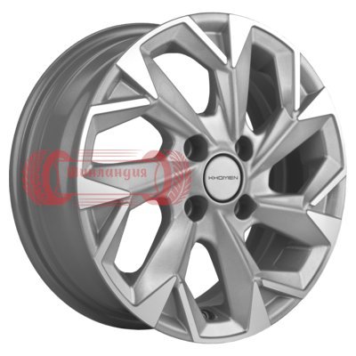 Khomen Wheels KHW1402 (Toyota Corolla) F-Silver-FP 5.5x14/4x100 D60.1 ET43  