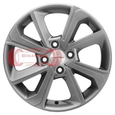 Khomen Wheels KHW1501 (Vesta) G-Silver 6x15/4x100 D60.1 ET50  