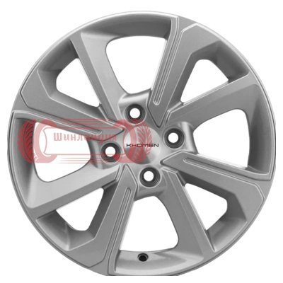 Khomen Wheels KHW1501 (XRay) F-Silver 6x15/4x100 D60.1 ET37  