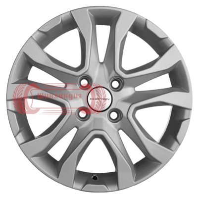 Khomen Wheels KHW1503 (Rio/Solaris) F-Silver 6x15/4x100 D54.1 ET46  