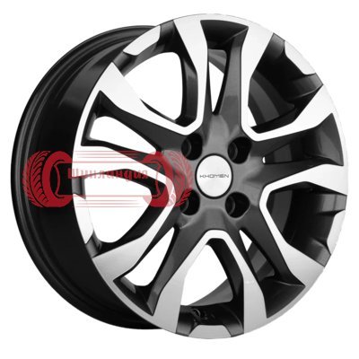 Khomen Wheels KHW1503 (Vesta) Gray-FP 6x15/4x100 D60.1 ET50  