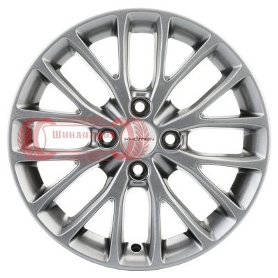 Khomen Wheels KHW1506 (XRay) G-Silver 6x15/4x100 D60.1 ET37  