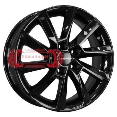 Khomen Wheels KHW1507 (Polo) Black 6x15/5x100 D57.1 ET40  