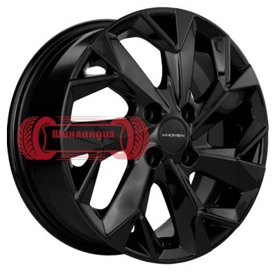 Khomen Wheels KHW1508 (Lada Granta) Black 6x15/4x98 D58.6 ET35  