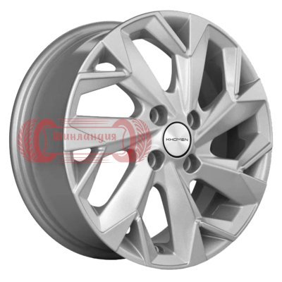 Khomen Wheels KHW1508 (Lada Granta) F-Silver 6x15/4x98 D58.6 ET35  