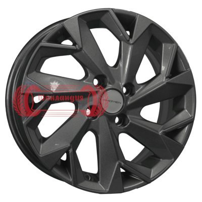 Khomen Wheels KHW1508 (Logan/Sandero) Gray 6x15/4x100 D60.1 ET40  