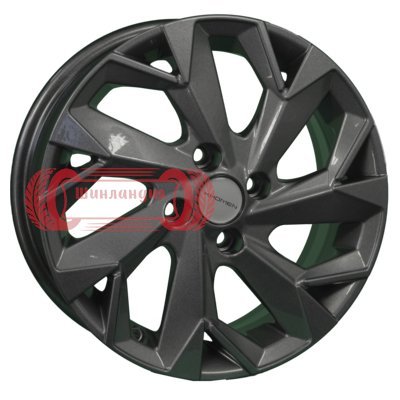 Khomen Wheels KHW1508 (Vesta) Gray 6x15/4x100 D60.1 ET50  