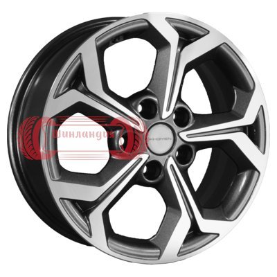 Khomen Wheels KHW1606 (Huyndai/Kia) Gray-FP 6.5x16/5x114.3 D67.1 ET43  