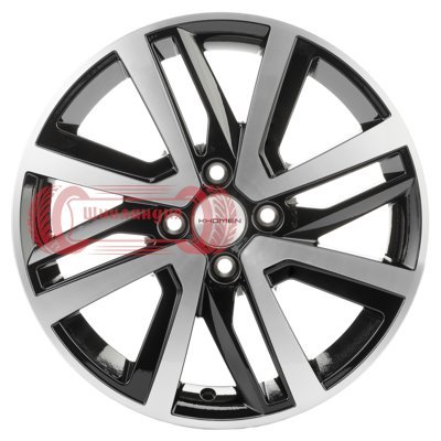 Khomen Wheels KHW1609 (Nexia) Black-FP 6x16/4x100 D56.6 ET47  