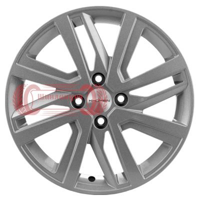 Khomen Wheels KHW1609 (XRay) F-Silver 6x16/4x100 D60.1 ET41  