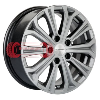 Khomen Wheels KHW1610 (Kia) Gray 6.5x16/5x114.3 D67.1 ET41  