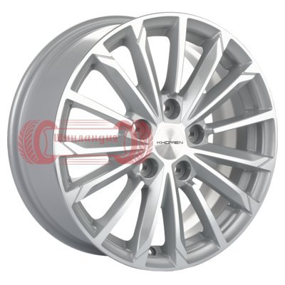 Khomen Wheels KHW1611 (Qashqai) F-Silver-FP 6.5x16/5x114.3 D66.1 ET40  