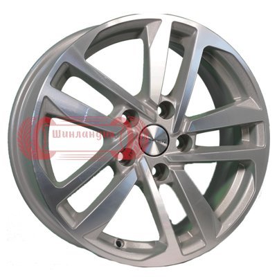 Khomen Wheels KHW1612 (Huyndai/Mazda) F-Silver-FP 6.5x16/5x114.3 D67.1 ET45  