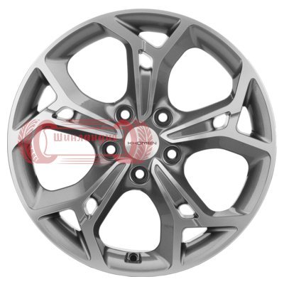 Khomen Wheels KHW1702 (ASX) Gray-FP 7x17/5x114.3 D67.1 ET46  