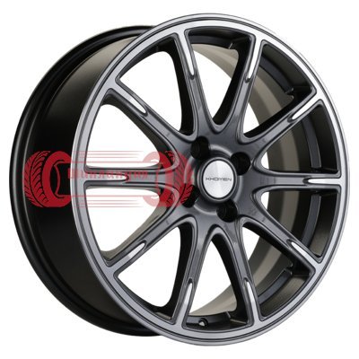 Khomen Wheels KHW1707 (Lada Vesta Cross) Gray-FP 6.5x17/4x100 D60.1 ET43  
